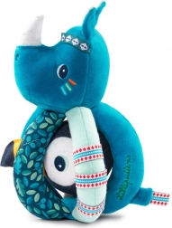 Lilliputiens sonaglio rinoceronte Marius e tucano Pablo