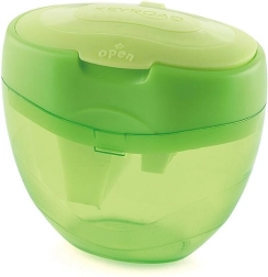 Temperamatite Keyroad Tri Plus con contenitore, verde