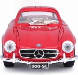 Mercedes Benz 300SL Modello in Metallo Rosso 1:24