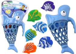 Retino per prendere i pesciolini in acqua – squalo blu