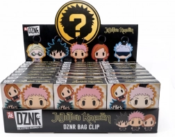JUJUTSU KAISEN portachiavi con clip – set da collezione 5 personaggi (display 24 pz)