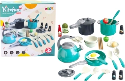 Set di pentole e padelle Little Chef's Alimenti 33 pz