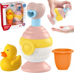 Woopie Set Giocattoli da Bagno: Tazza, Anatroccolo e Dispenser di Sapone
