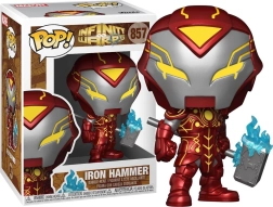 funko pop! marvel iron hammer infinity warps figuretta in vinile