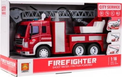 Unità dei vigili del fuoco con luci, suoni e acqua 1:16