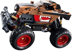 Sluban Power Bricks Auto a carica Arancione-Nero da corsa Off-road