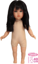 bambola realistica Llorens Greta 40 cm con corpo morbido
