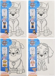 Pittura su tela PAW PATROL – set creativo per bambini