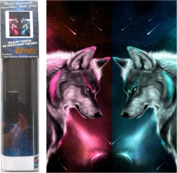 Norimpex Pittura di diamanti Sguardo del lupo