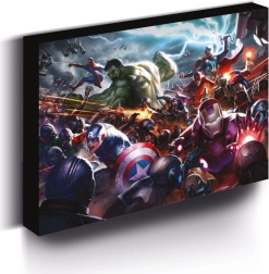 Quadro LED luminoso MARVEL 30 × 40 cm