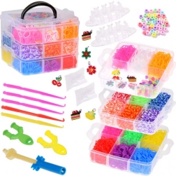 Set di elastici magici e perline per creare braccialetti 4500 pz