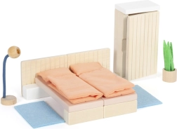 Camera da letto per casa delle bambole Small Foot