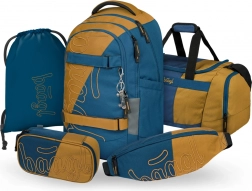 Set scolastico BAAGL Skate Max Duo: Zaino, Astuccio, Sacca, Borsa sportiva e Marsupio