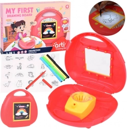 Proiettore per disegno 3 in 1 con valigetta e diapositive