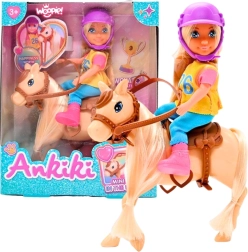 Woopie Royal set bambola cavallerizza con cavallo