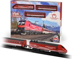 Mini treno Železničná spoločnosť Slovensko a batterie – set iniziale con binari