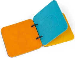 Libretto in silicone per lo sviluppo sensoriale e motorio