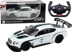 Auto RC 1:14 BENTLEY Continental GT3 bianco