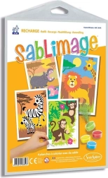 Sentosphere Sablimage quadri di sabbia – Animali africani