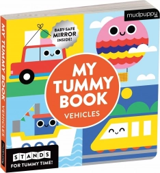 Libretto doppio con specchio mezzi di trasporto