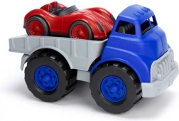 Camion con auto da corsa Green Toys