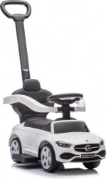 Bicicletta senza pedali con asta di guida per bambini Mercedes-Benz