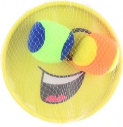 Catchball di plastica con sorriso – set per bambini