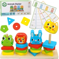 Woopie Montessori Piramide Animali 27 pezzi