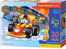 Puzzle maxi 20 pezzi Racing Action – Racing