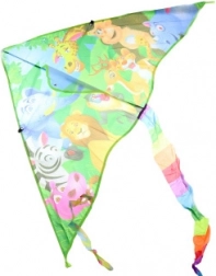 Aquilone Safari in nylon 100 × 53 cm