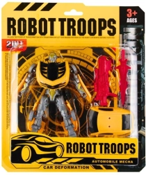 Robot trasformabile con accessori per bambini