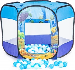 Piscina a secco pieghevole per bambini con palline (100 pz)