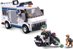 Sluban polizia – furgone carcerario e fuga in moto