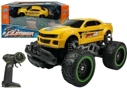 Auto fuoristrada RC con ruote alte 1:24 – giallo