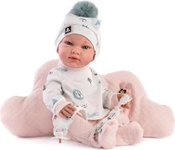 Bambola bebè da bagno Guca, neonata femmina New Born 42 cm