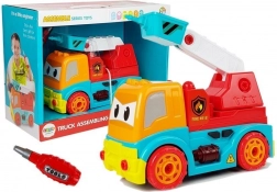 Camion dei pompieri smontabile con luci e suoni