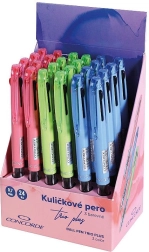 Penna a sfera CONCORDE Trio Plus, a tre colori