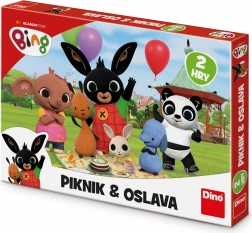 Picnic e festa 2 in 1 BING – giochi da tavolo per bambini