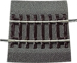 ROCO LINE binario curvo R3 con massicciata H0 (7,5°, 419,6 mm)