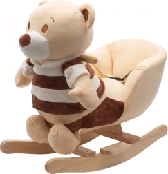 Orsetto a dondolo in peluche con melodia PlayTo