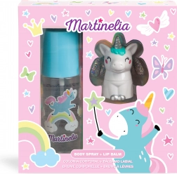 Spray per il corpo e balsamo labbra Martinelia