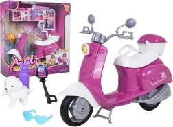 Scooter per bambole con accessori