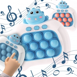 Gioco elettronico POP IT Gioco di abilità antistress Dino Blu