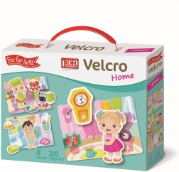Puzzle con velcro Casa