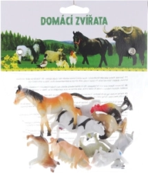 Animali domestici – set di 10 figurine in plastica in sacchetto