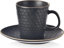 Tazza in ceramica con piattino per espresso TEA TIME 95 ml