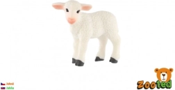 Figura di agnello in plastica realistica