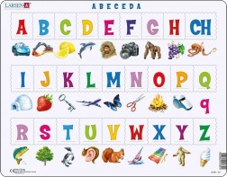 Puzzle alfabeto per bambini LARSEN 27 pezzi