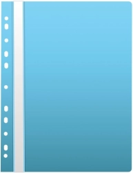 Cartellina A4 con euroforo azzurro chiaro