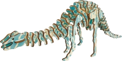 Puzzle 3D in legno Diplodocus